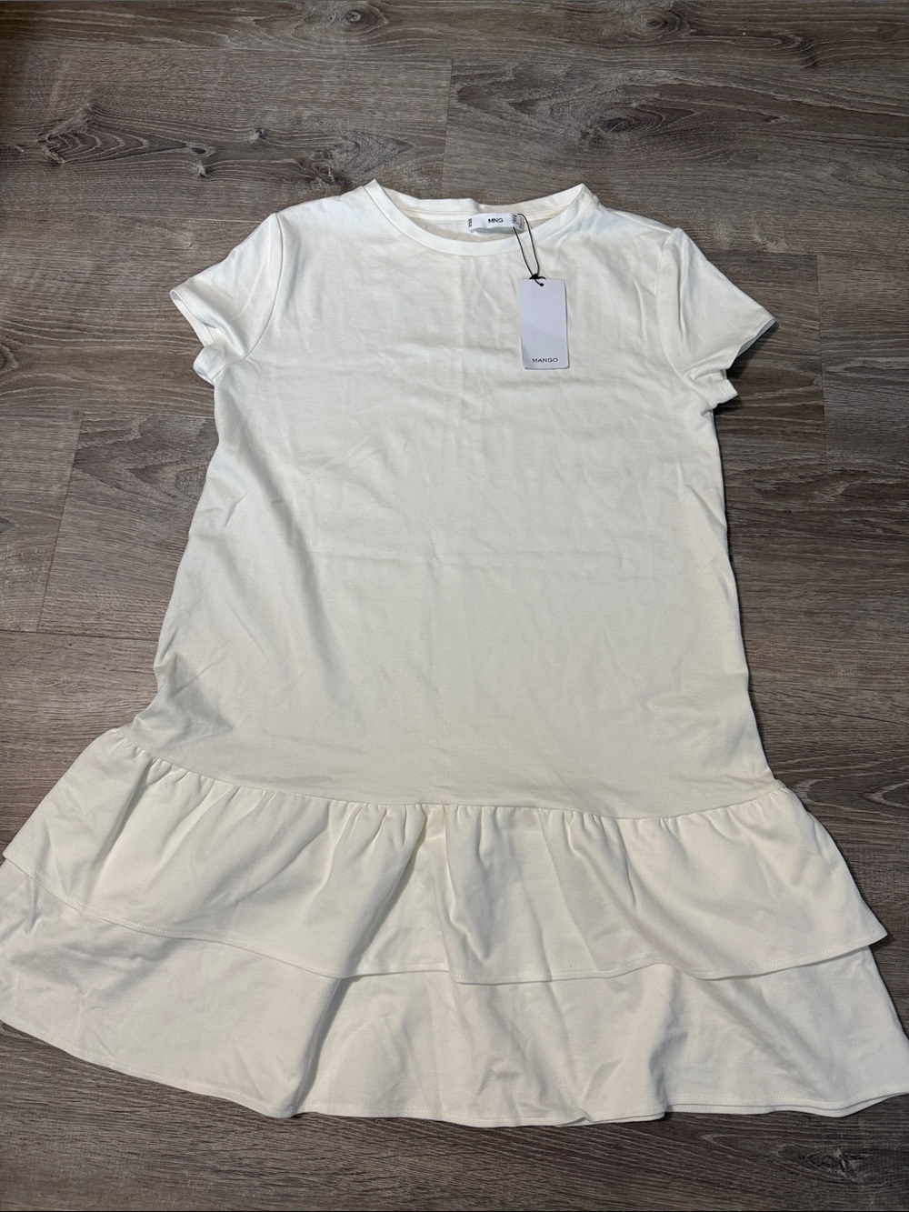 Mango white Dress NWT